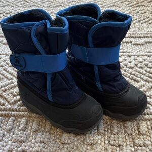 Kamik Kids Snow Boots - Blue and Black